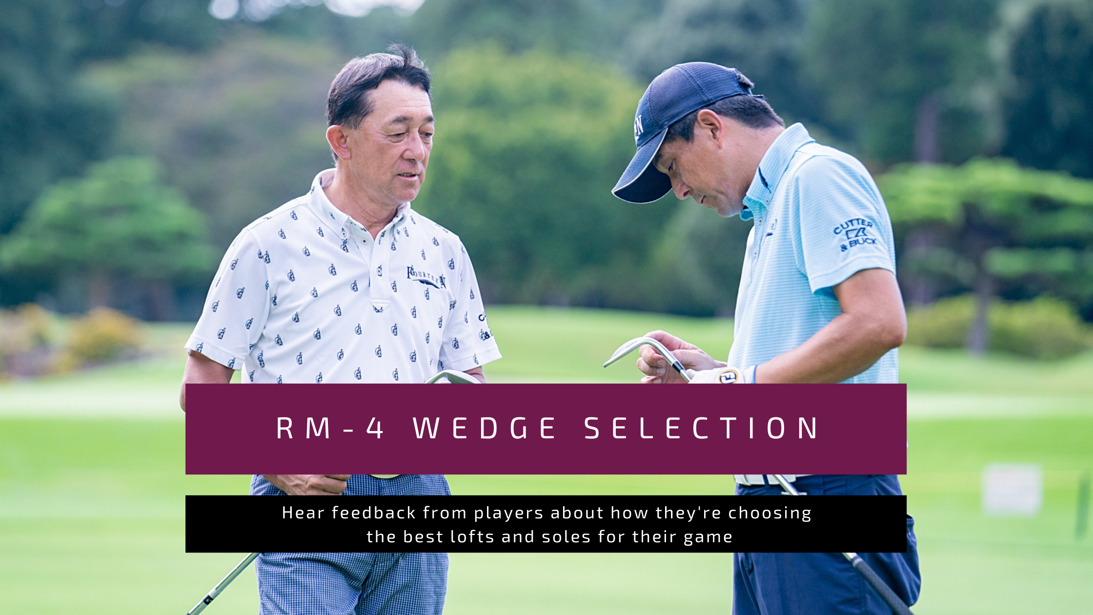 RM-4 Wedge Selection: Which lofts & soles are best for your game